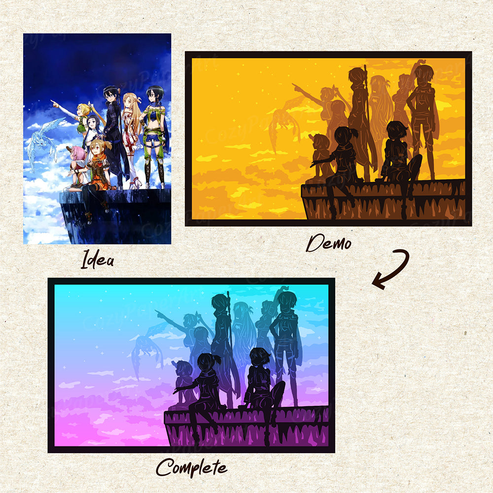 Normal Custom Designs - Paper Cut Light Box File - CozyPaperArt
